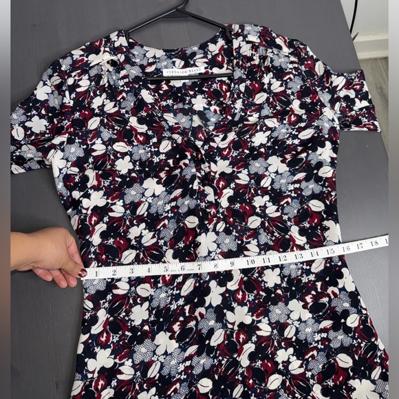 Veronica Beard Franklin Printed Silk Dress - Picture 10 of 11